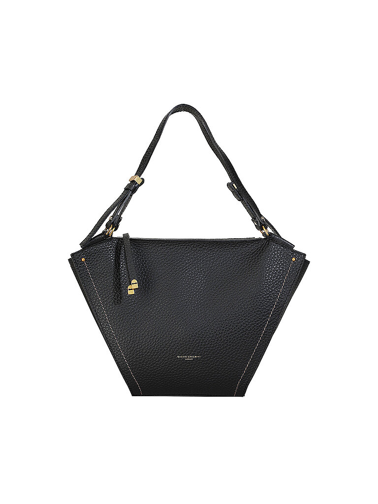 GIANNI CHIARINI Ledertasche - Henkeltasche BLOOM  schwarz damen